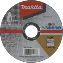 Carton Disques à Tronçonner MAKITA