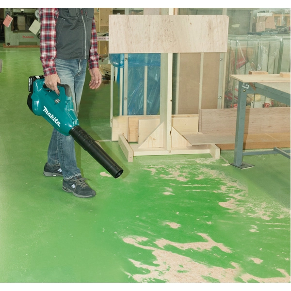 Souffleur MAKITA 2 X 18V Li-Ion 3 Ah - 2 Batteries + Chargeur Rapide - DUB362RF2 3 Souffleur MAKITA 2 X 18V Li-Ion 3 Ah - 2 Batteries + Chargeur Rapide - DUB362RF2 – Image 3