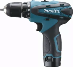 Perceuse Visseuse 10,8 V Li-Ion 1,3 Ah Ø 10 Mm MAKITA - 2 Batteries, Chargeur, Coffret - DF330DWJ