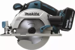 Scie Circulaire 18 V Li-Ion 5 Ah Ø 165 Mm MAKITA - 2 Batteries, Chargeur, Coffret - DHS680RTJ