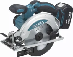Scie Circulaire 18 V Li-Ion 4 Ah Ø 165 Mm MAKITA - 2 Batteries, Chargeur, Coffret - DSS610RMJ