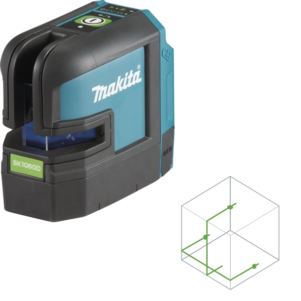 Laser Lignes Et 4 Points Croix 35 M 12 V CXT Li-Ion MAKITA En Sacoche - SK106GDZ 2 Laser Lignes Et 4 Points Croix 35 M 12 V CXT Li-Ion MAKITA En Sacoche - SK106GDZ – Image 2