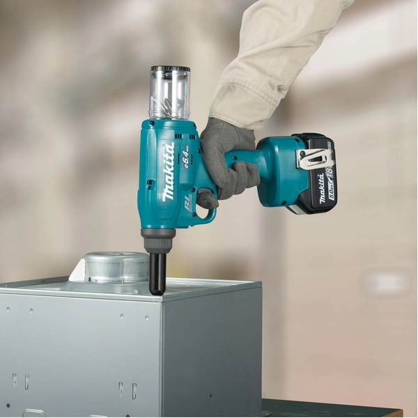Riveteuse MAKITA 18V Li-Ion Ø6.4 Mm - Sans Batterie Ni Chargeur - DRV250ZJ 2 Riveteuse MAKITA 18V Li-Ion Ø6.4 Mm - Sans Batterie Ni Chargeur - DRV250ZJ – Image 2