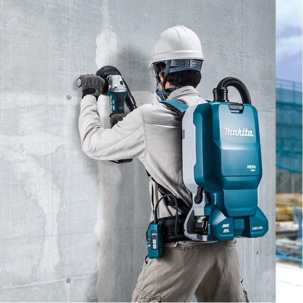 Aspirateur 36 V = > 2 X 18 V Li-Ion 110 Mbar MAKITA - Sans Batterie - DVC665Z 2 Aspirateur 36 V = > 2 X 18 V Li-Ion 110 Mbar MAKITA - Sans Batterie - DVC665Z – Image 2