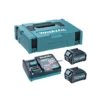 Pack MAKITA 2 Batteries BL4025 40V 2.5 Ah + Chargeur DC40RA En MAKPAC1- 191J81-6