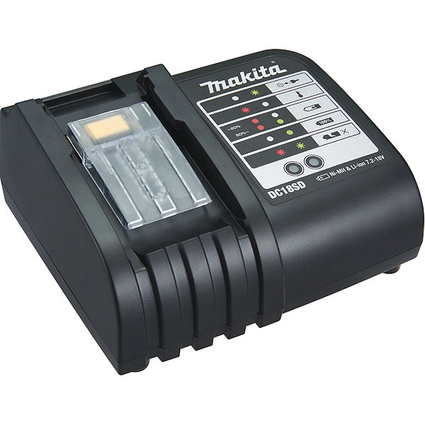 Chargeur MAKITA Makstar Li-Ion, Ni-Mh 9,6 à 18 V - DC18SD 1 Chargeur MAKITA Makstar Li-Ion, Ni-Mh 9,6 à 18 V - DC18SD