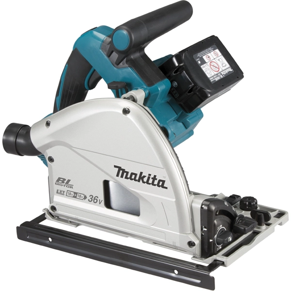 Scie Plongeante MAKITA 18V Li-Ion 5.0 Ah 165 Mm + 2 Batteries, Chargeur, Coffret - DSP600PT2J 4 Scie Plongeante MAKITA 18V Li-Ion 5.0 Ah 165 Mm + 2 Batteries, Chargeur, Coffret - DSP600PT2J – Image 4