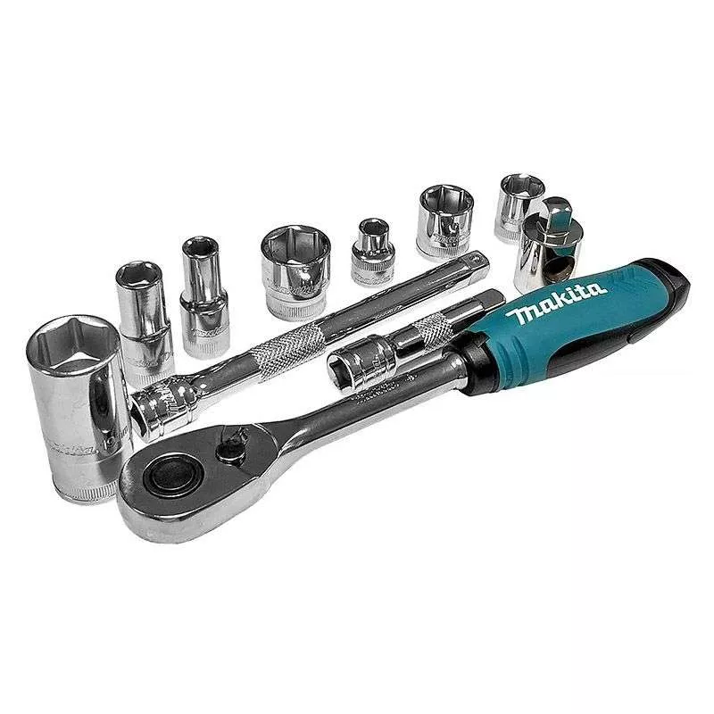 Ensemble Clé à Cliquet 3/8" MAKITA 23 Pièces - B-65573 1 Ensemble Clé à Cliquet 3/8" MAKITA 23 Pièces - B-65573