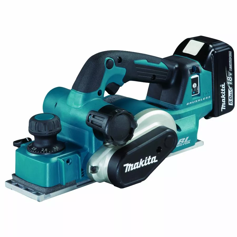 Rabot 18V Li-Ion 5 Ah 82 Mm MAKITA - DKP181RTJ 1 Rabot 18V Li-Ion 5 Ah 82 Mm MAKITA - DKP181RTJ