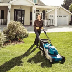 Tondeuse 36 V => 2 X 18 V Li-Ion 46 Cm MAKITA - Sans Batterie, Ni Chargeur - DLM460Z -Makita dlm460 d1ck s01