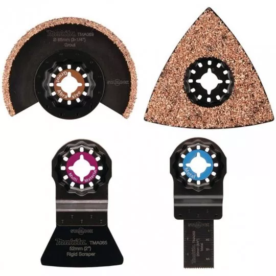 Kit Carrelage Starlock 4 Pièces TMA 058/065/069/073 MAKITA - B-67496 1 Kit Carrelage Starlock 4 Pièces TMA 058/065/069/073 MAKITA - B-67496